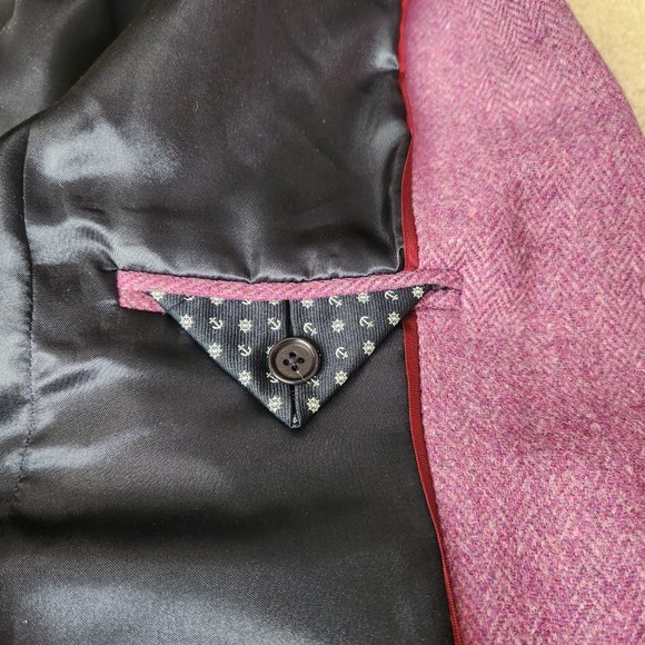 NWT Rare Wool Herringbone SUIT--Hacking Blazer and No. 2 Pencil Skirt - Picture 4 of 16